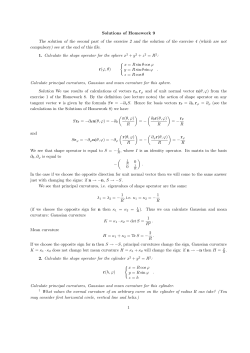Solutions of Homework 9 The solution of the second part of the