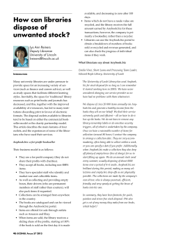 How can libraries dispose of unwanted stock?