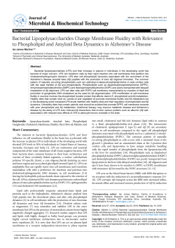 Bacterial Lipopolysaccharides Change Membrane Fluidity with