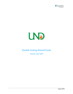 Starfish Getting Started Guide