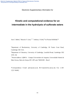 Supplementary Information - Royal Society of Chemistry