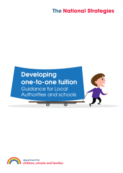 Guidance for LAs/Schools - Lancashire Grid for Learning