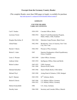 Germany - Association for Diplomatic Studies and Training