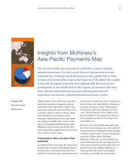 Insights from McKinsey`s Asia