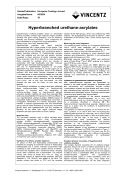 Hyperbranched urethane-acrylates