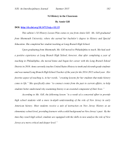 Print this article - New Jersey Studies
