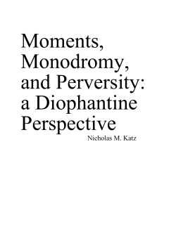 Nicholas M. Katz