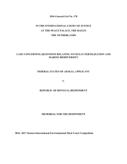 The respondents are in line with International law obligations