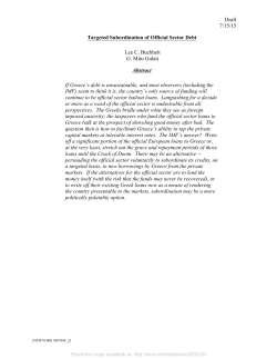 Targeted Subordination LCB-MG - Duke University School of Law
