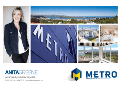 ANITAGREENE - Metro Realty