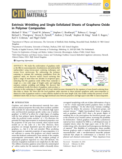 Extrinsic Wrinkling and Single Exfoliated Sheets