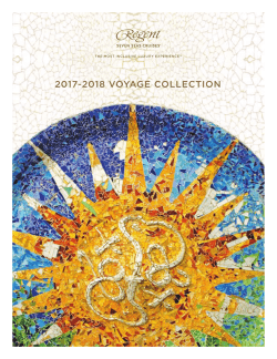 2017-2018 voyage collection