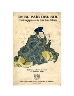 En el pa&iacute;s del sol - Jos&eacute; Juan Tablada