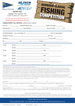 FISHING - Hillarys Yacht Club