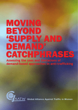 Moving Beyond `Supply and Demand` Catchphrases