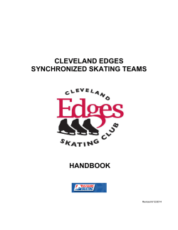 CLEVELAND EDGES SYNCHRONIZED SKATING CLUB
