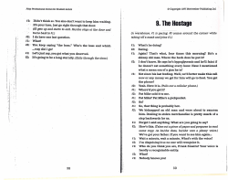 The Hostage-original play