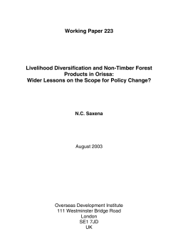 Full text - Overseas Development Institute