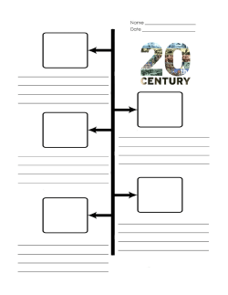 20th century timeline