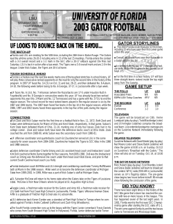 university of fl university of florida 2003 gator football
