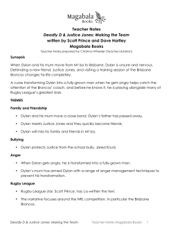 Deadly D&ndash;Making the Team