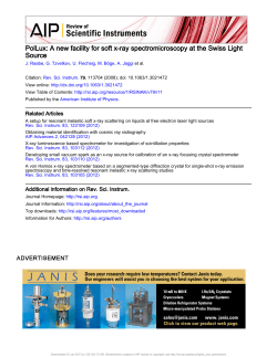 PolLux: A new facility for soft x-ray spectromicroscopy at the Swiss