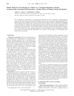 Simple Model for Overcharging of a Sphere by a