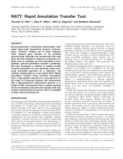 RATT: Rapid Annotation Transfer Tool | Nucleic Acids Research