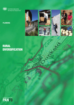 rural diversification - Orkney Sustainable Energy