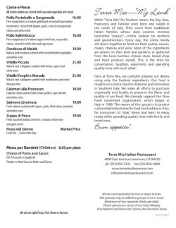 Terra Mia&mdash;&ldquo;My Land&rdquo;