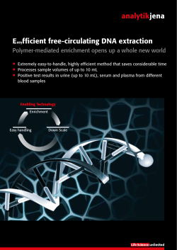 Easyfficient free-circulating DNA extraction