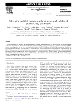 stability of a biocomplex dsc3