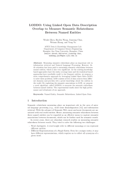 LODDO: Using Linked Open Data Description