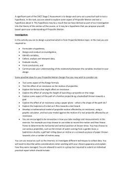 A significant part of the SACE Stage 2 Assessment is to design and