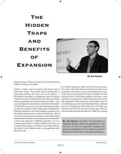 The Hidden Traps and Benefits of Expansion