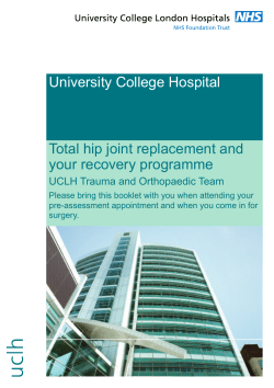 (Hip Joint Replacement)(AS).
