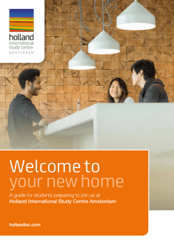 Amsterdam Pre-Arrival Guide