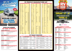 Show Program - Good Sam RV Super Show