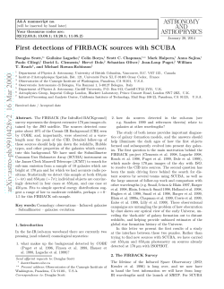 First detections of FIRBACK sources with SCUBA
