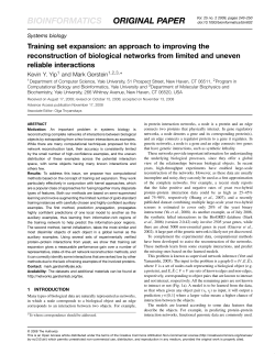 Training set expansion: an approach to improving the reconstruction