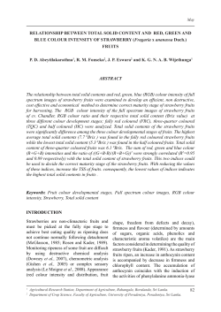 82 RELATIONSHIP BETWEEN TOTAL SOLID CONTENT AND RED