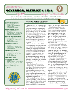 Donald Hartwick - Lions e