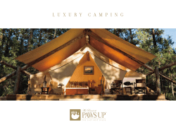 LUXURY CAMPING - The Resort at Paws Up