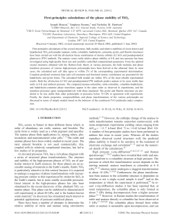 First-principles calculations of the phase stability of TiO2