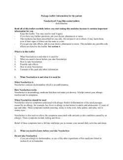 Package leaflet: Information for the patient Neoclarityn&reg; 5 mg film