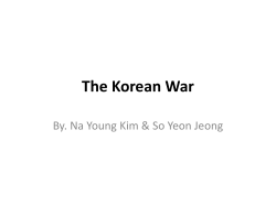 The Korean War - UNIS Hanoi Blogs