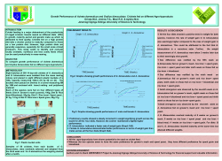 Growth Performance of Acheta domesticus and
