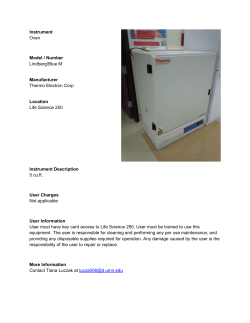 Oven, Thermo Electron Lindberg/Blue M