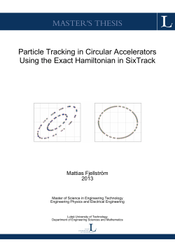 Particle Tracking in Circular Accelerators Using the Exact