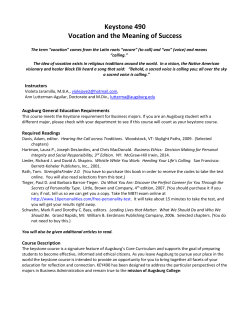 Key 490: Vocation and the Meaning of Success